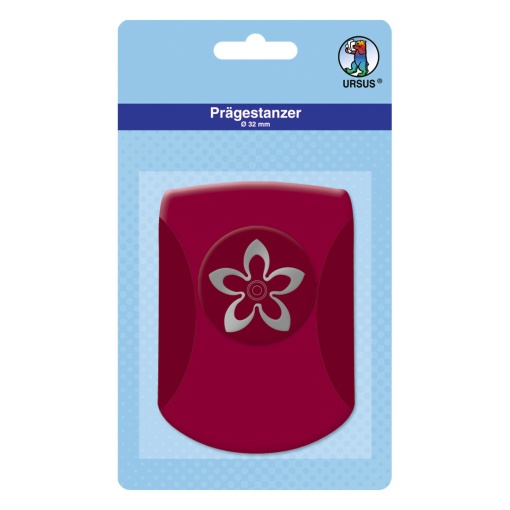 Furador para Papel 32mm flor URSUS