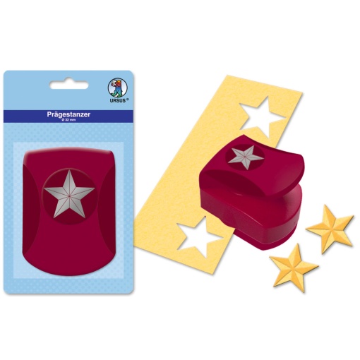Furador para Papel 32mm estrela URSUS