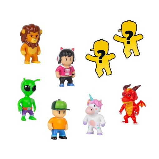 Stumble Guys Pack 8 Figuras 6cm Sortido Surpresa BIZAK
