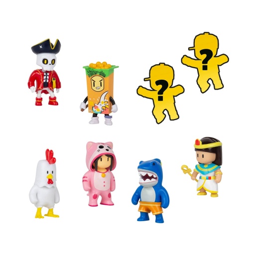 Stumble Guys Pack 8 Figuras 6cm Sortido Surpresa BIZAK