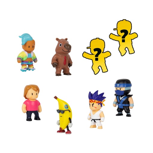 Stumble Guys Pack 8 Figuras 6cm Sortido Surpresa BIZAK