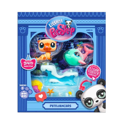 Littlest Pet Shop Petfluencers Diversão Selfie BANDAI