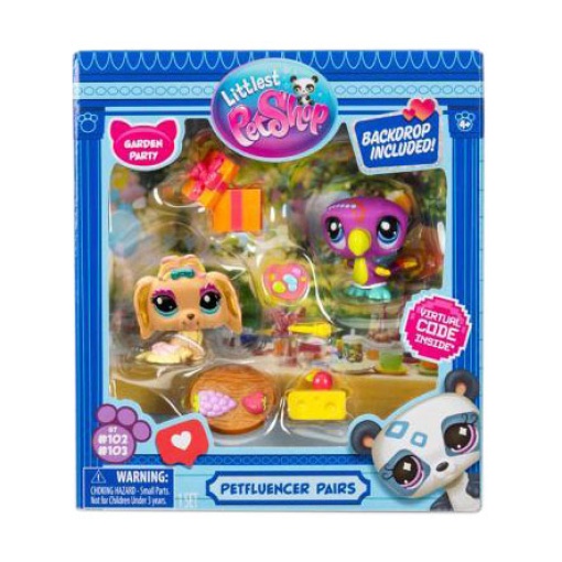 Littlest Pet Shop Petfluencers Festa ao Ar Livre BANDAI