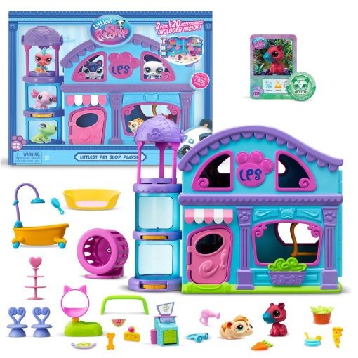 Littlest Pet Shop Casa + Acessórios BANDAI