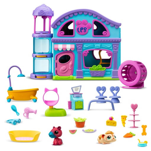 Littlest Pet Shop Casa + Acessórios BANDAI