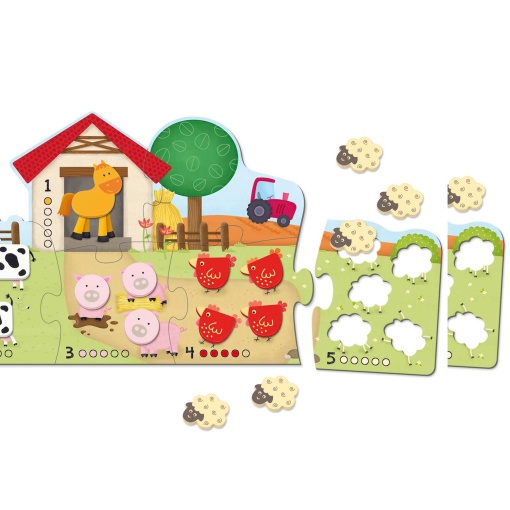 Puzzle GOULA 1-5 peças a quinta