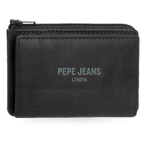Porta-moedas/cartões PEPE JEANS Deep preto