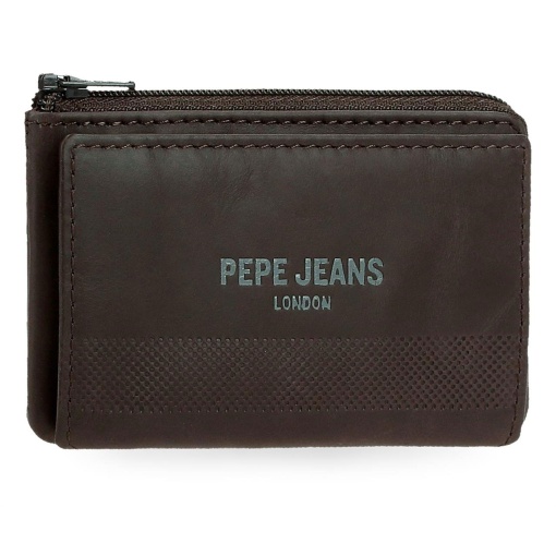 Porta-moedas/cartões PEPE JEANS Deep castanho
