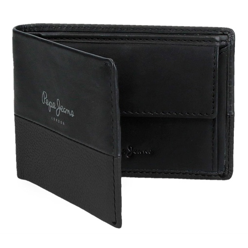 Carteira PEPE JEANS Dual preta 7837134