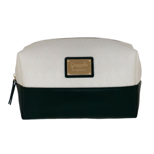 Bolsa CAMOMILLA Duo Di Classe branco/verde 22x10x13cm 04149