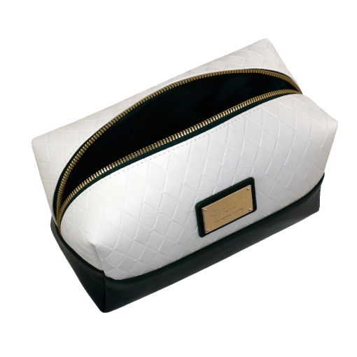 Bolsa CAMOMILLA Duo Di Classe branco/verde 22x10x13cm 04149