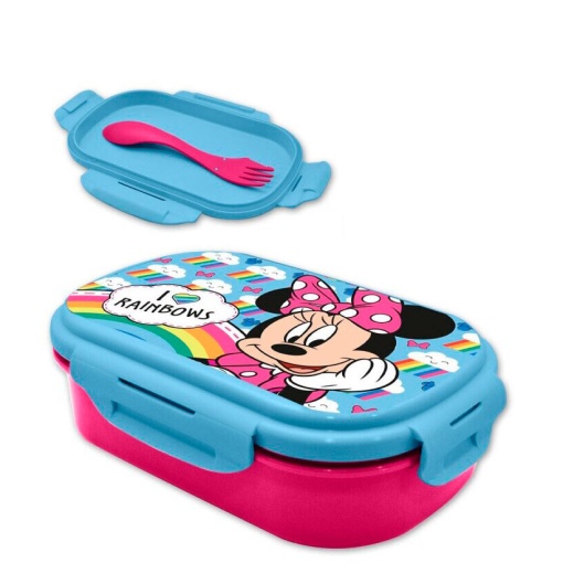 Caixa de lanche e garfo DISNEY Minnie Mouse Mn30016