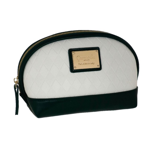 Bolsa CAMOMILLA Duo Di Classe branco/verde 22x10x13cm 04147