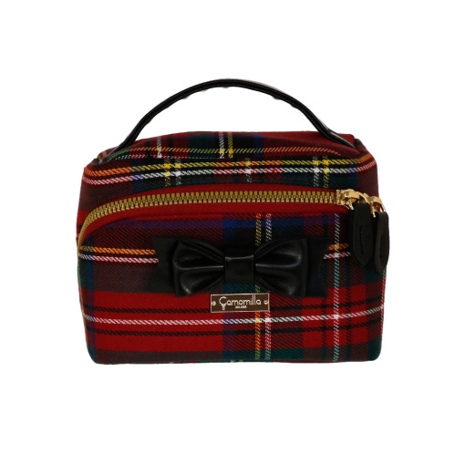 Bolsa CAMOMILLA Tartan Touch 13,5x9x10cm