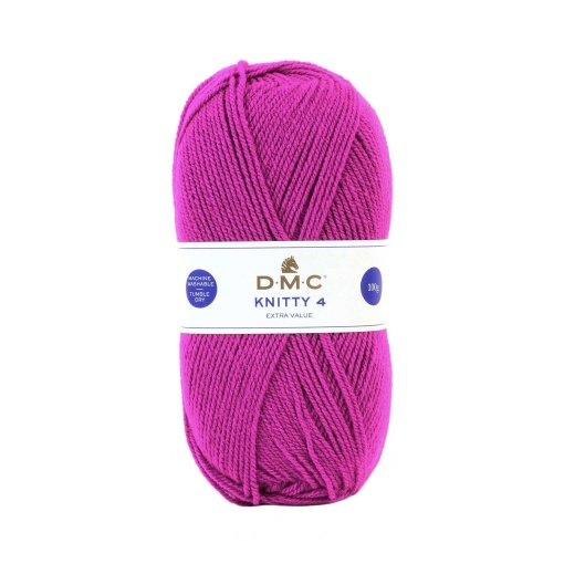 Fio de Tricot DMC Knitty4 8112/564 100g Fúcsia