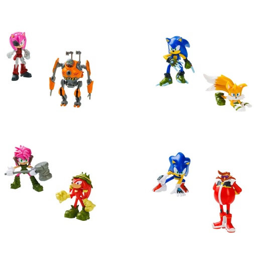 SONIC Pack 2 Figuras 6,5cm Sortido BIZAK
