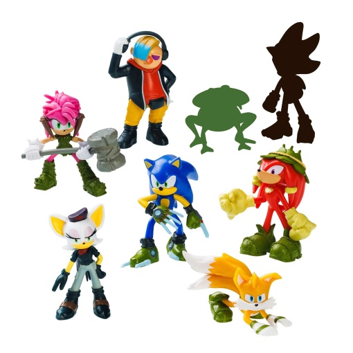 SONIC Pack 8 Figuras 6,5cm BIZAK