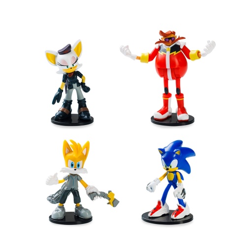 SONIC Pack 4 Figuras 6,5cm Sortido BIZAK