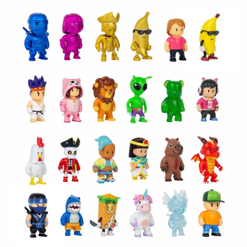 Stumble Guys Pack 5 Figuras 6cm Sortido BIZAK