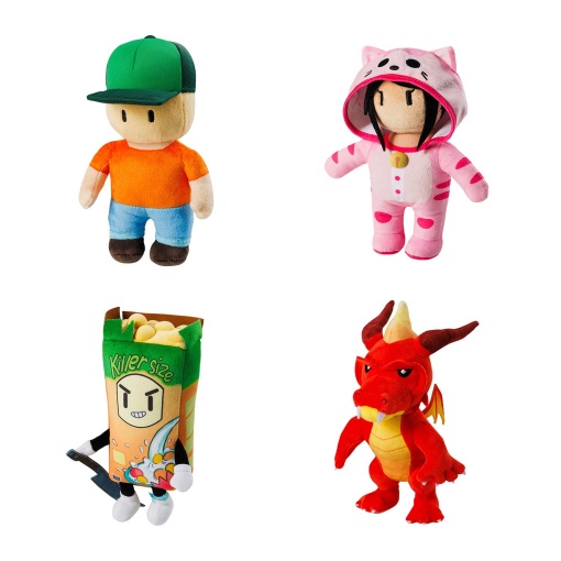 Stumble Guys Peluche 20cm Sortido BIZAK