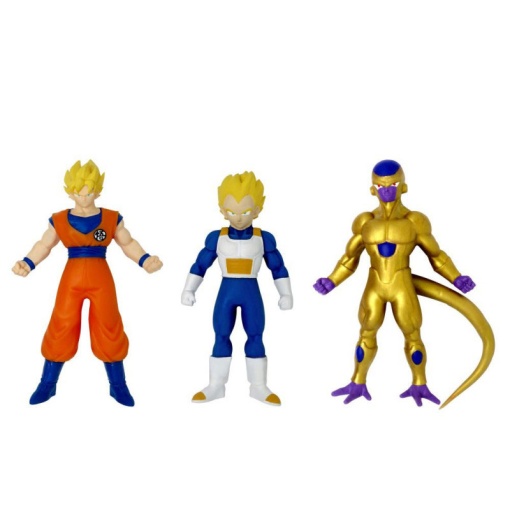 Monster Flex Dragon Ball pack 3 figuras sortido BIZAK
