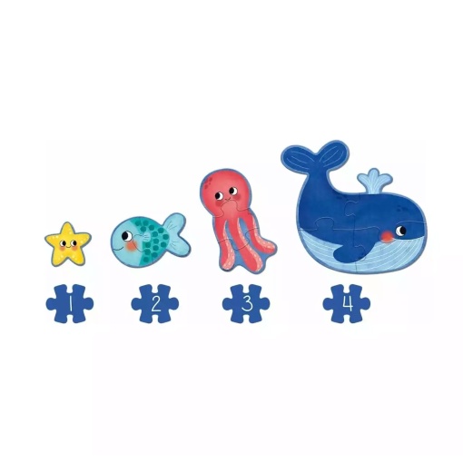 Puzzle GOULA 18 peças XXL Oceano