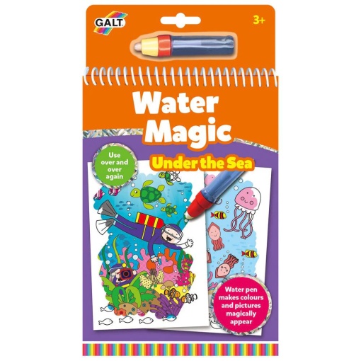 Livro de Colorir Water Magic - Fundo do Mar DISET GALT