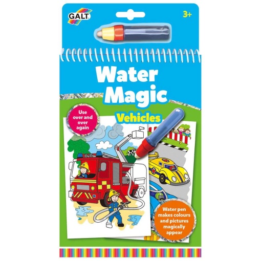 Livro de Colorir Water Magic - Veículos DISET GALT