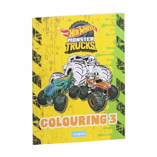 Hot Wheels Monster Trucks Colouring "3" EUROPRICE