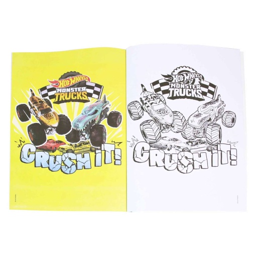 Hot Wheels Monster Trucks Colouring "3" EUROPRICE