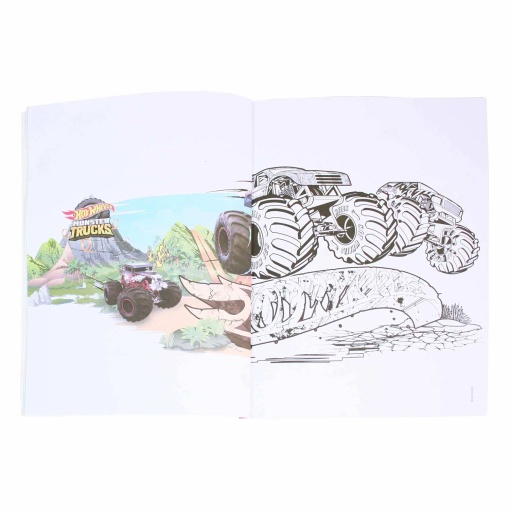 Hot Wheels Monster Trucks Colouring "4" EUROPRICE