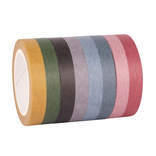 Fita Decorativa Washi Tape 15mmx10m Up North (4 unidades) APLI Nordik