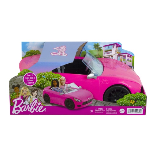 BARBIE Carro Descapotável Rosa MATTEL