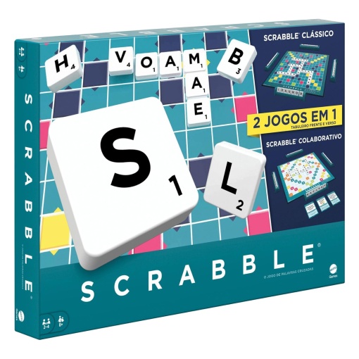 Scrabble 2 em 1 MATTEL Games