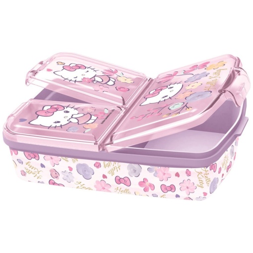 Caixa de Lanche Dupla Hello Kitty