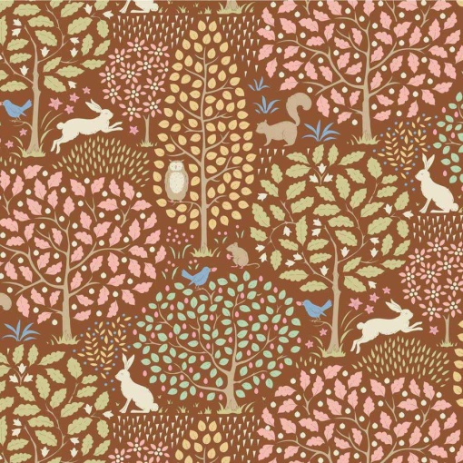 Tecido TILDA Sanctuary Caramel 1x1,10m