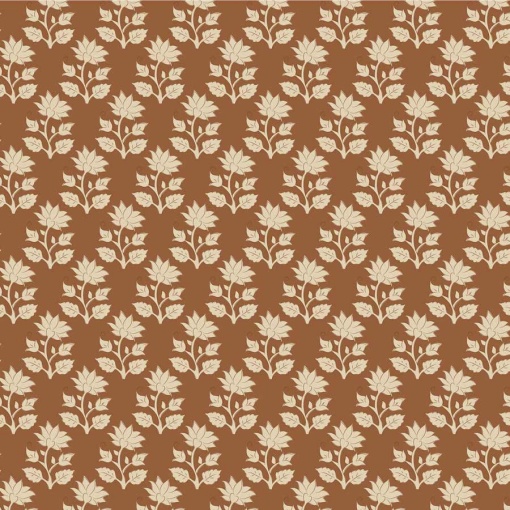 Tecido TILDA Sanctuary Mira Caramel 1x1,10m