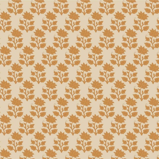Tecido TILDA Sanctuary Mira Ochre 1x1,10m