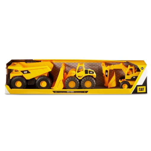 Escavadora + Dumper + Carregadora CAT