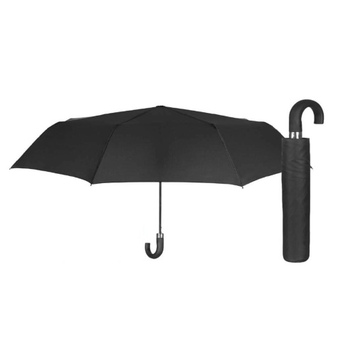 Guarda-chuva de encolher automático 54cm preto PERLETTI