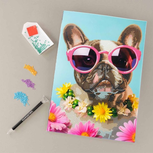 Pintar com diamantes cão NICE Diamantiny Level Up 96105/assort 4