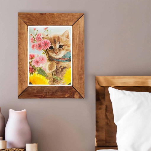 Pintar com Diamantes Gato NICE Diamantiny Level Up