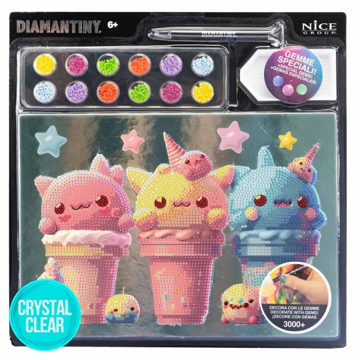 Pintar com Diamantes Kawaii Gelados NICE Diamantiny Level Up