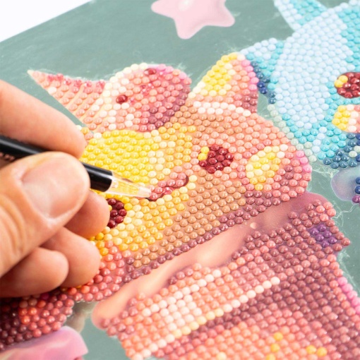 Pintar com Diamantes Kawaii Gelados NICE Diamantiny Level Up