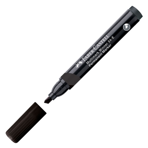Marcador permanente FABER-CASTELL Multimark WINNER 54-e 1,6mm-4,9mm preto