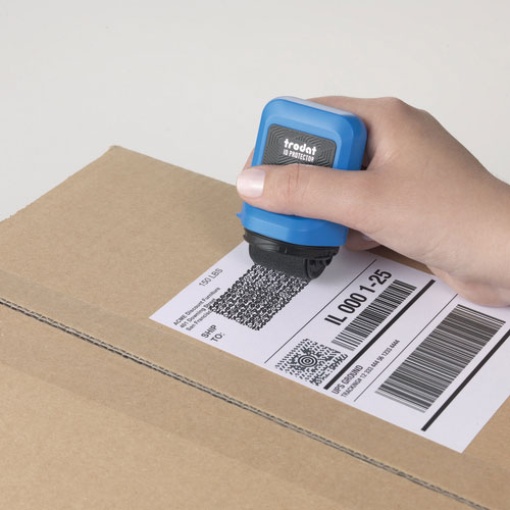 Carimbo para proteção de identidade TRODAT