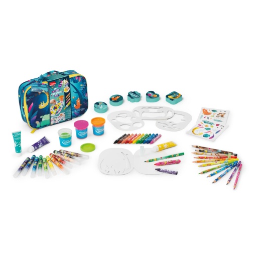 Mala Jungle Fever 50 Peças MAPED CREATIV