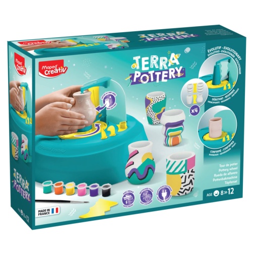 Kit de Olaria MAPED CREATIV