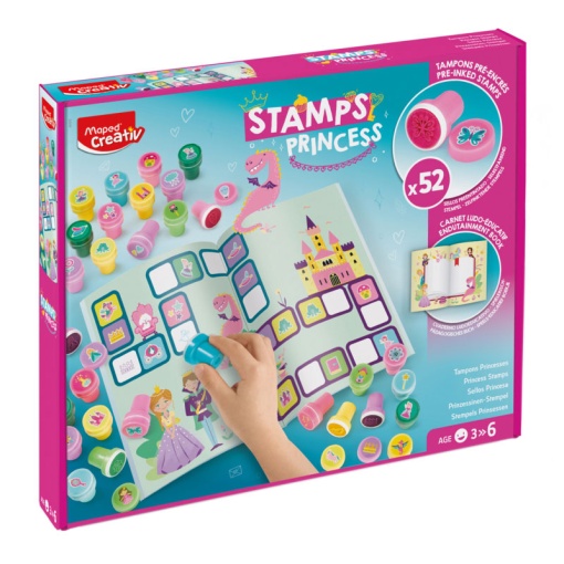 Kit Carimbos Princesas MAPED CREATIV