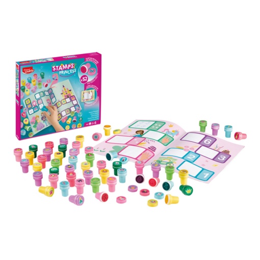 Kit Carimbos Princesas MAPED CREATIV